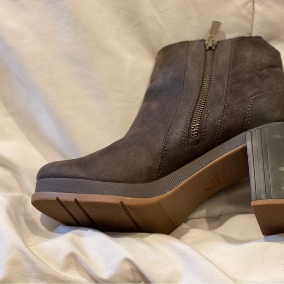 Sorel Dark Brown Blake Leather Bootie - Picture 4 of 11